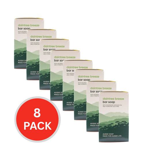 Country Life Soap Bar Daintree Breeze 450g 8 x 5Pk (40 Pack)