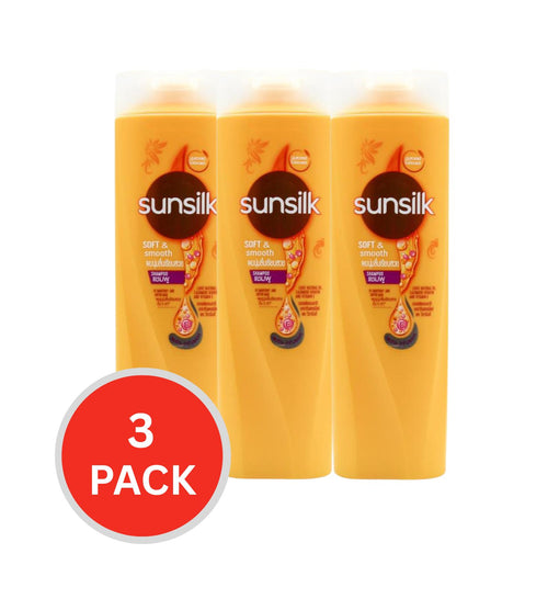 Sunsilk 300ml Shampoo Soft And Smooth ( 3x Pack )