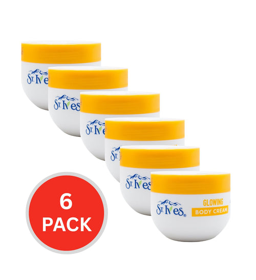 St Ives Body Cream Glowing Apricot 150ml (6 Pack)