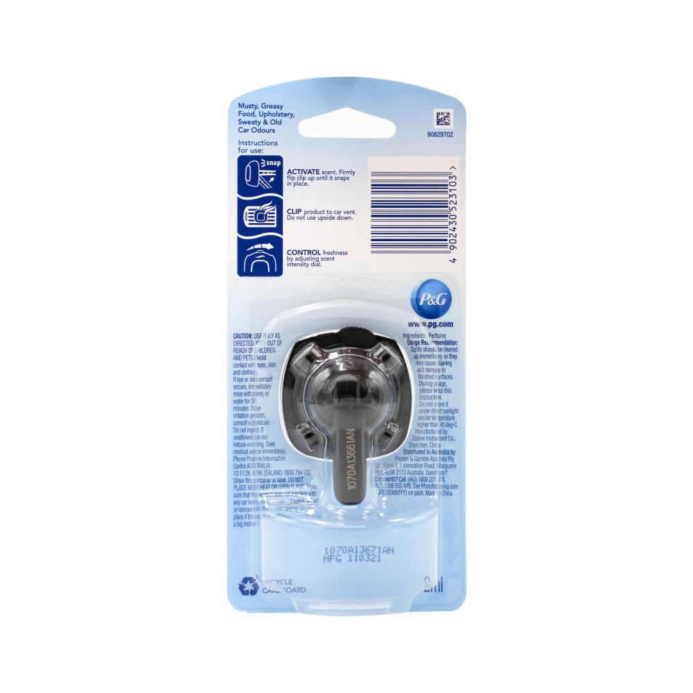 Ambi Pur 2ml Car Air Freshener Mini Clip – New Zealand Springs (6 pack)