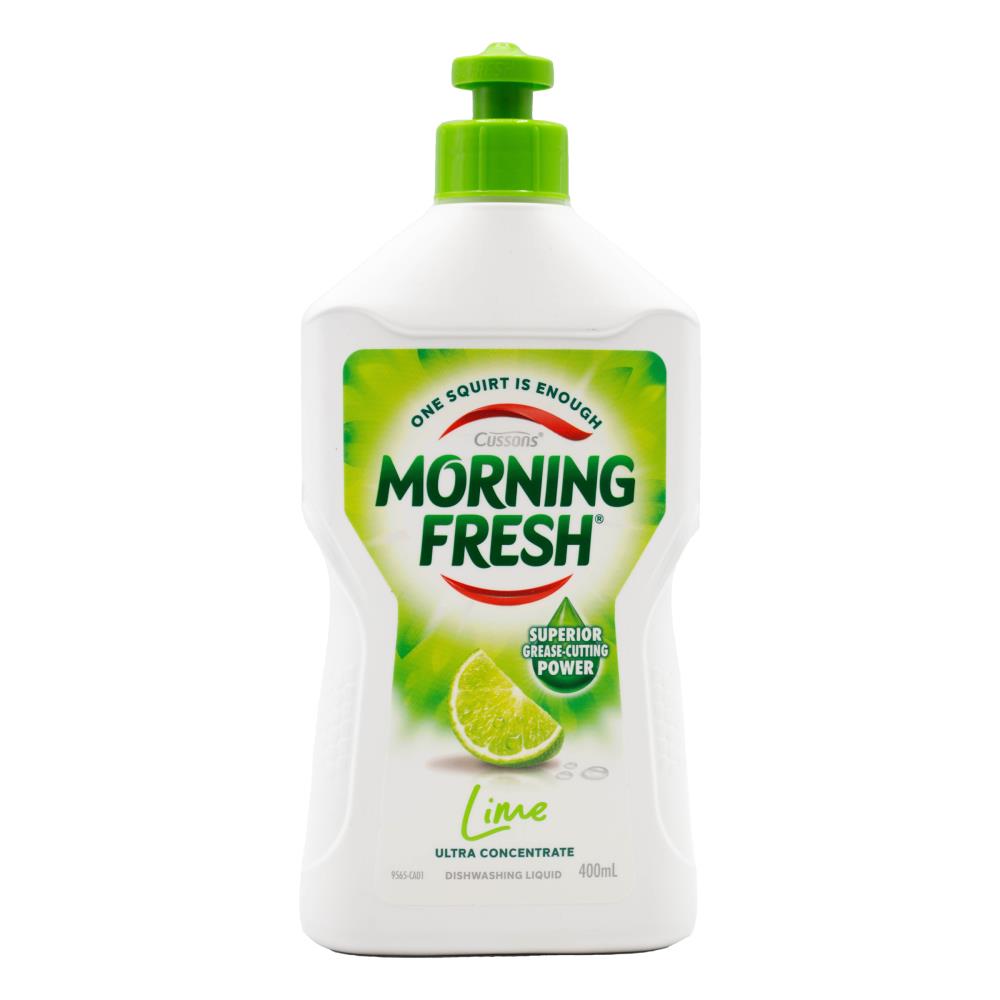 Morning Fresh 400ml Dishwashing Liquid Lime (12x Pack)