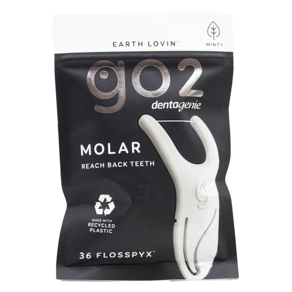 GO2 DENTAGENIE PK36 FLOSSPYX MOLAR REACH BACK TEETH (216 Value Pack)