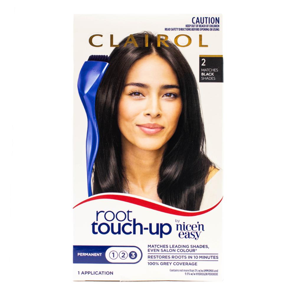 Clairol Root Touch Up Permanent 2 Black (4x Pack)
