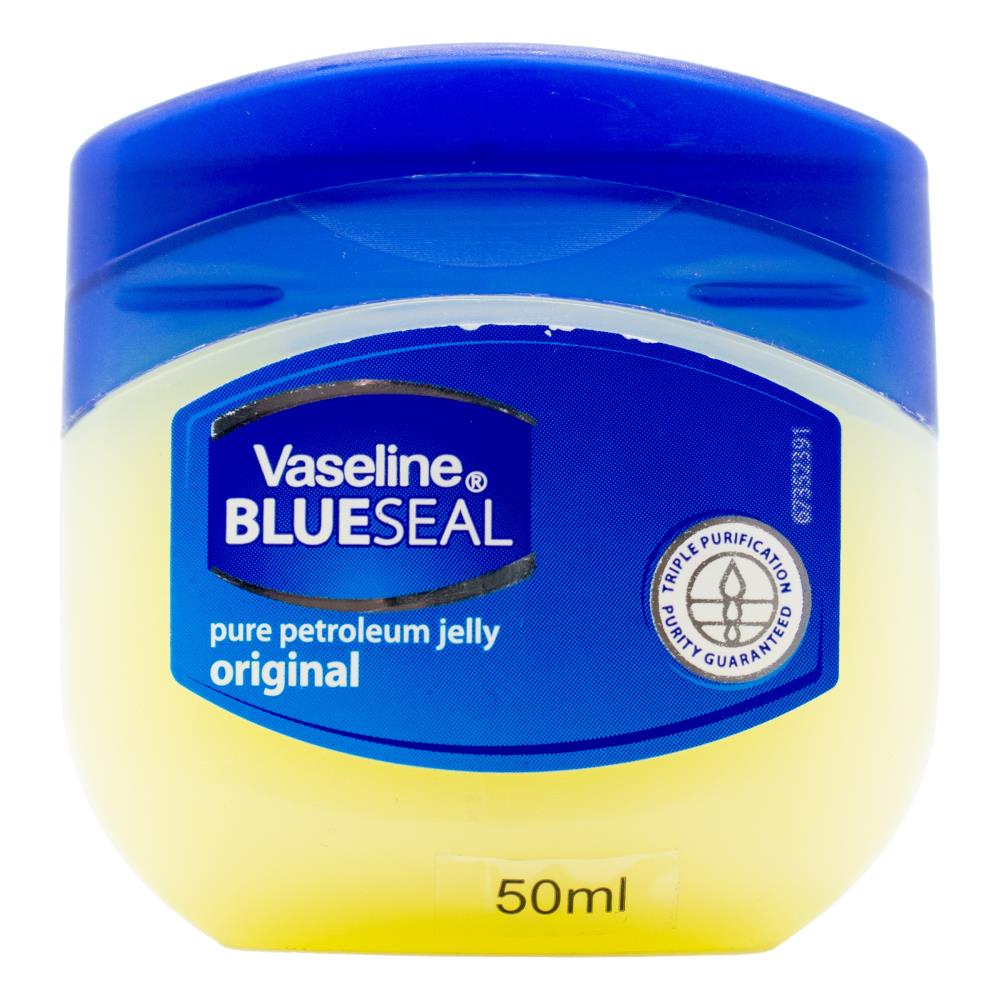 Vaseline 50ml Pure Petroleum Jelly Original (6x Pack)