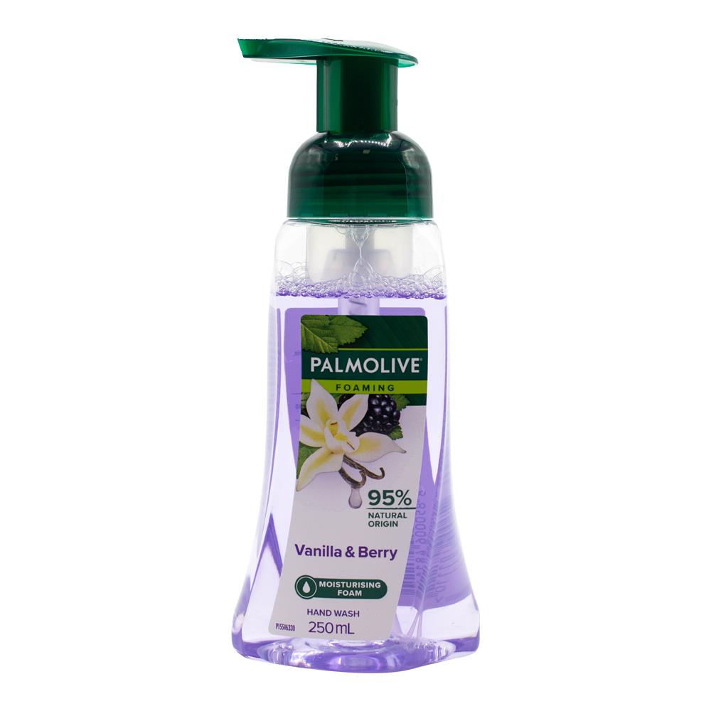Palmolive Foaming Handwash Pump Nourishing Vanilla & Wild Berries 250ml (6 Pack)