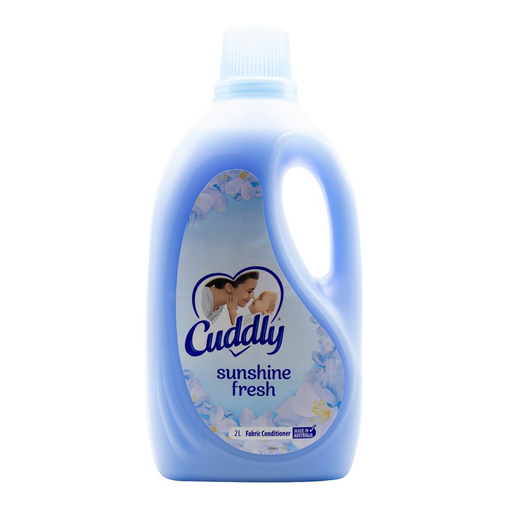 Cuddly 2l Fabric Conditioner Ready To Use Sunshine Fresh (6x Pack)