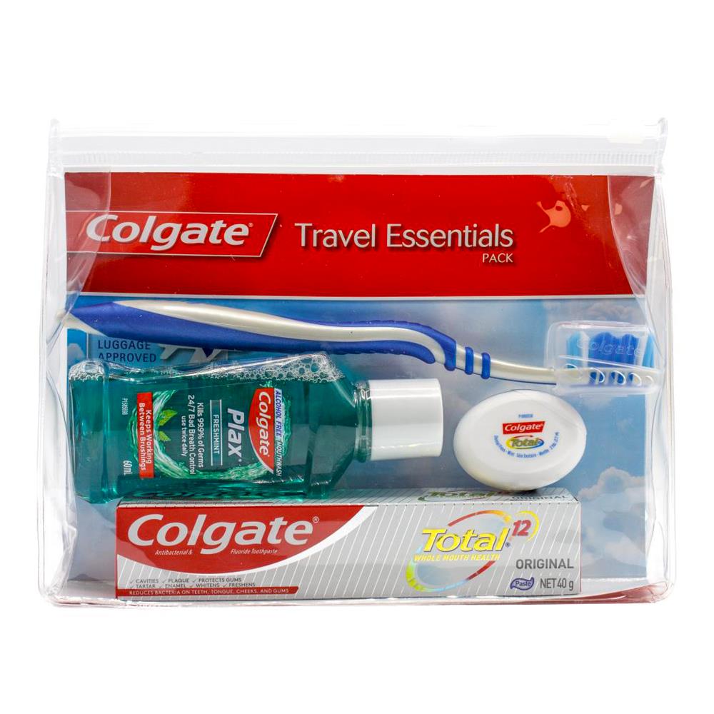 Colgate Oral Care Travel Pack 4pcs (6x Pack)