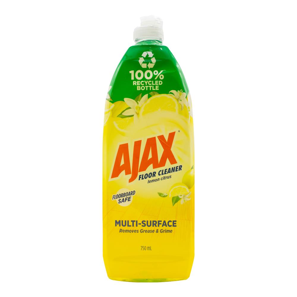 Ajax 750ml Floor Cleaner Citrus Burst (8x Pack)