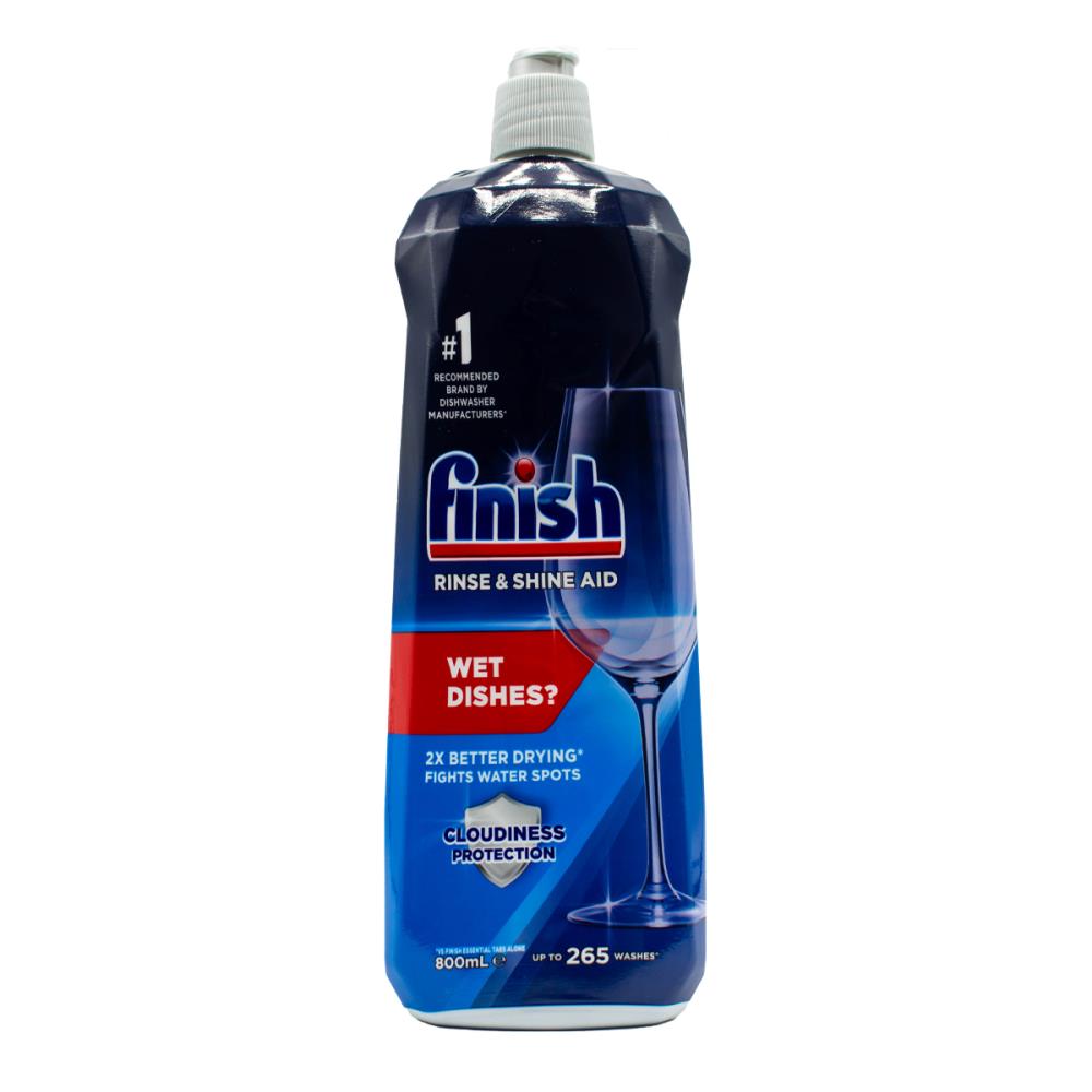 Finish 800ml Rinse And Shine Aid (12x Pack)