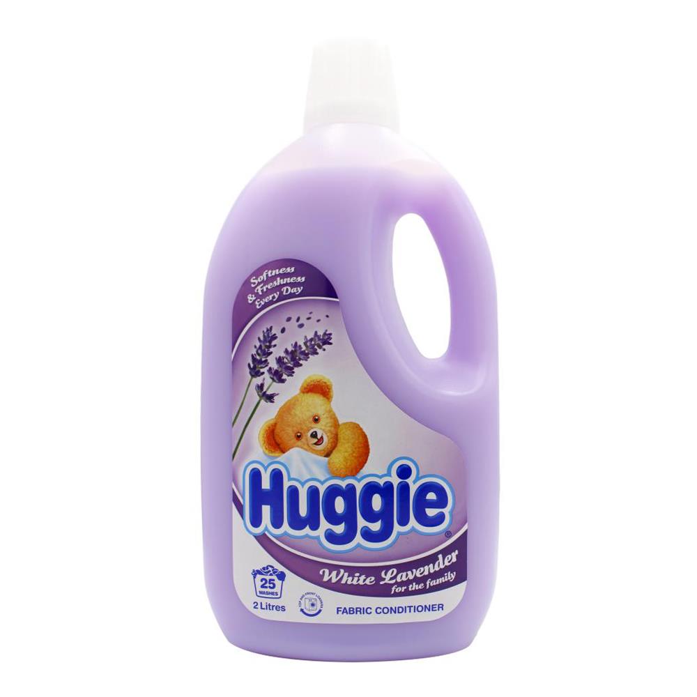 Huggie Fabric Conditioner White Lavender 2L (6 Pack)