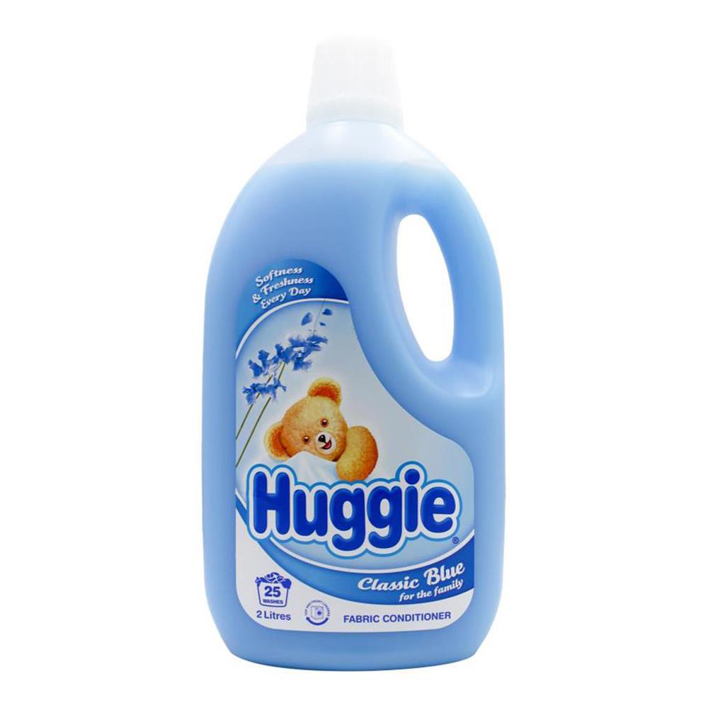 Huggie Fabric Conditioner Classic Blue Front & Top Loader 2L (6 Pack)