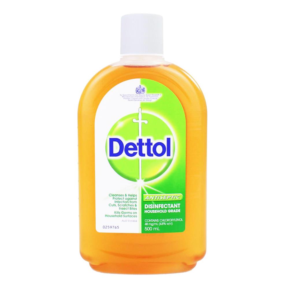 Dettol Antiseptic Disinfectant Household Grade 500ml (6 Pack)