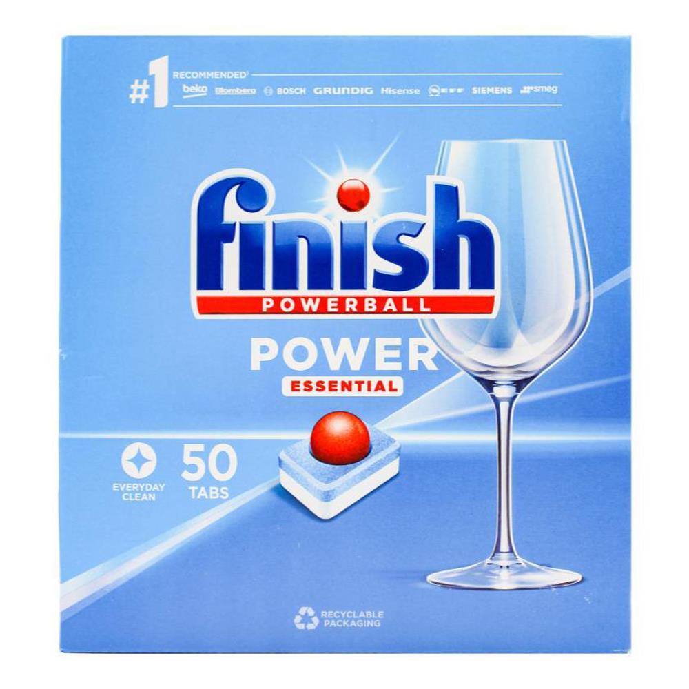 Finish Powerball Dishwashing Tablet Power Essential 7 X 50pk (350 Tablets)