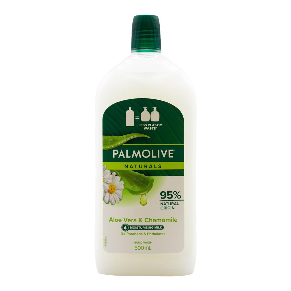 Palmolive Hand Wash Refill Softening Aloe Vera & Chamomile 500ml (6 Pack)