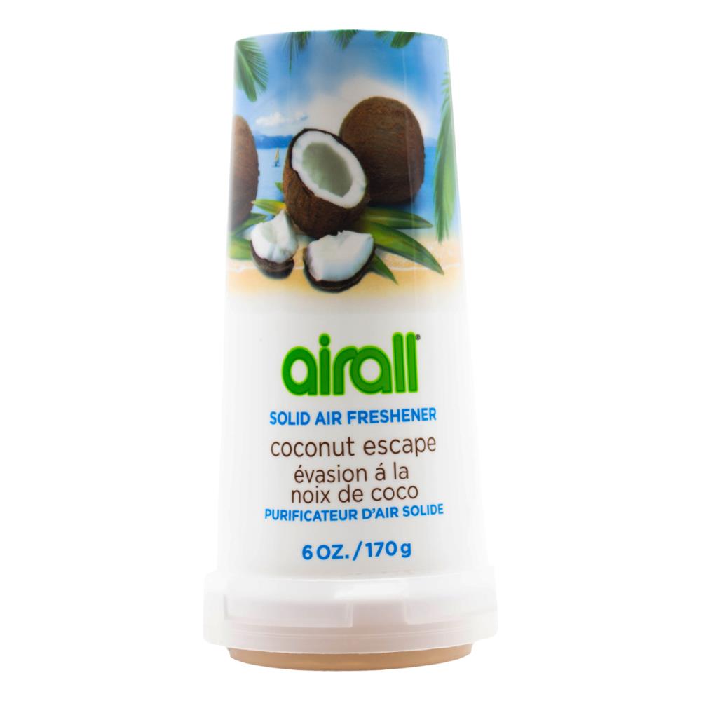 Airall Solid Air Freshener Coconut Escape 170g (12 Pack)