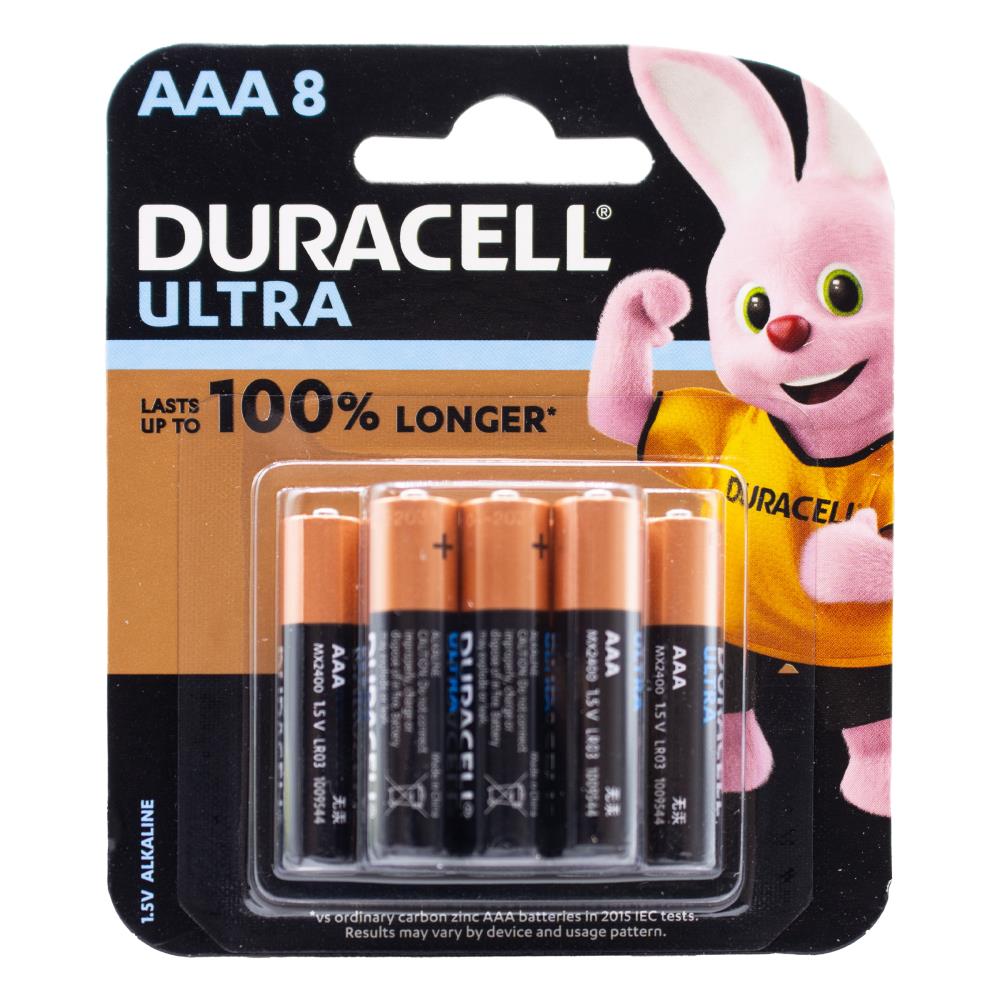 Duracell AAA Ultra Batteries 1.5v Alkaline 12 x 8Pk (Value Pack 96)