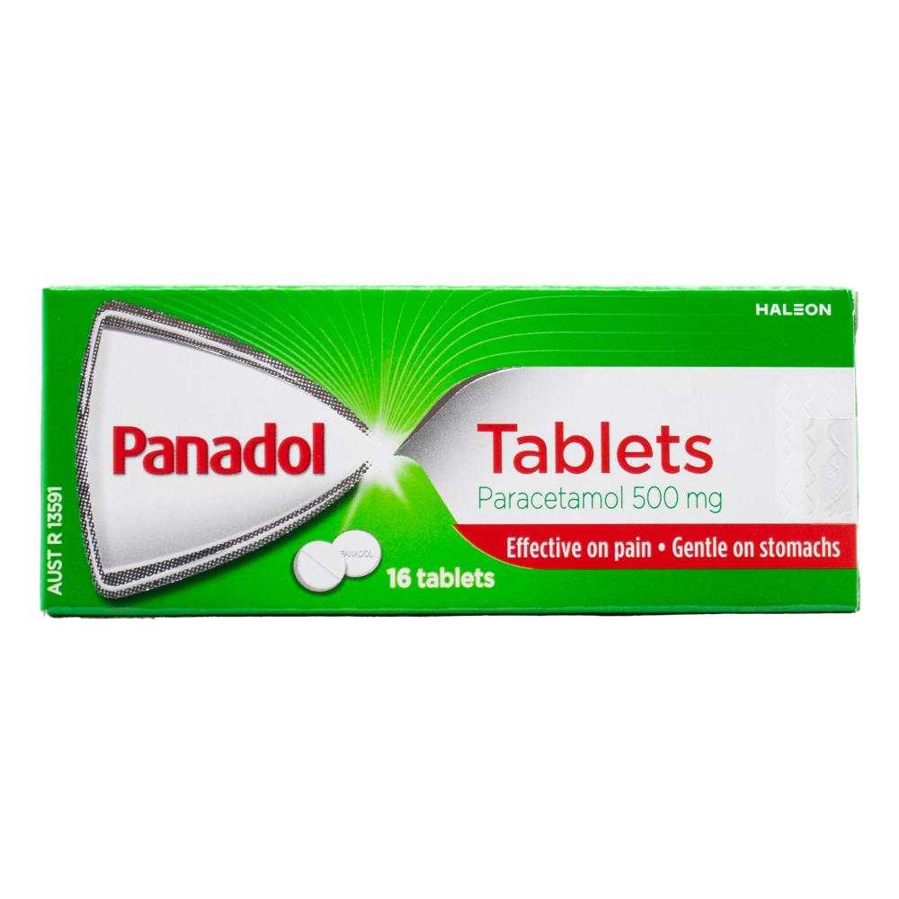 Panadol Pk16 Tablets Paracetamol 500mg (24x Pack)