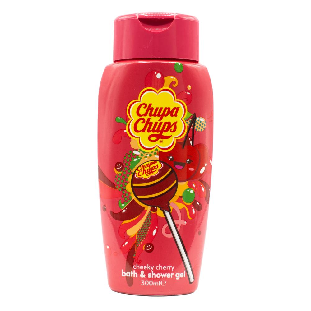 Chupa Chups 300ml Bath And Shower Gel Cheeky Cherry (12x Pack)