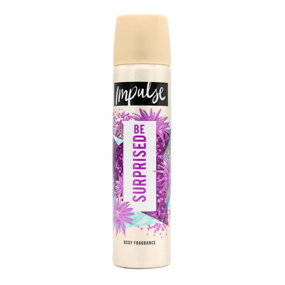 Impulse Body Fragrance Be Surprised 50g / 75ml (6 Pack)