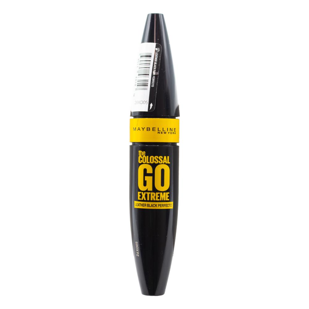 MAYBELLINE 9.5mL MASCARA THE COLOSSAL GO EXTREME LEATHER BLACK (3x Pack)