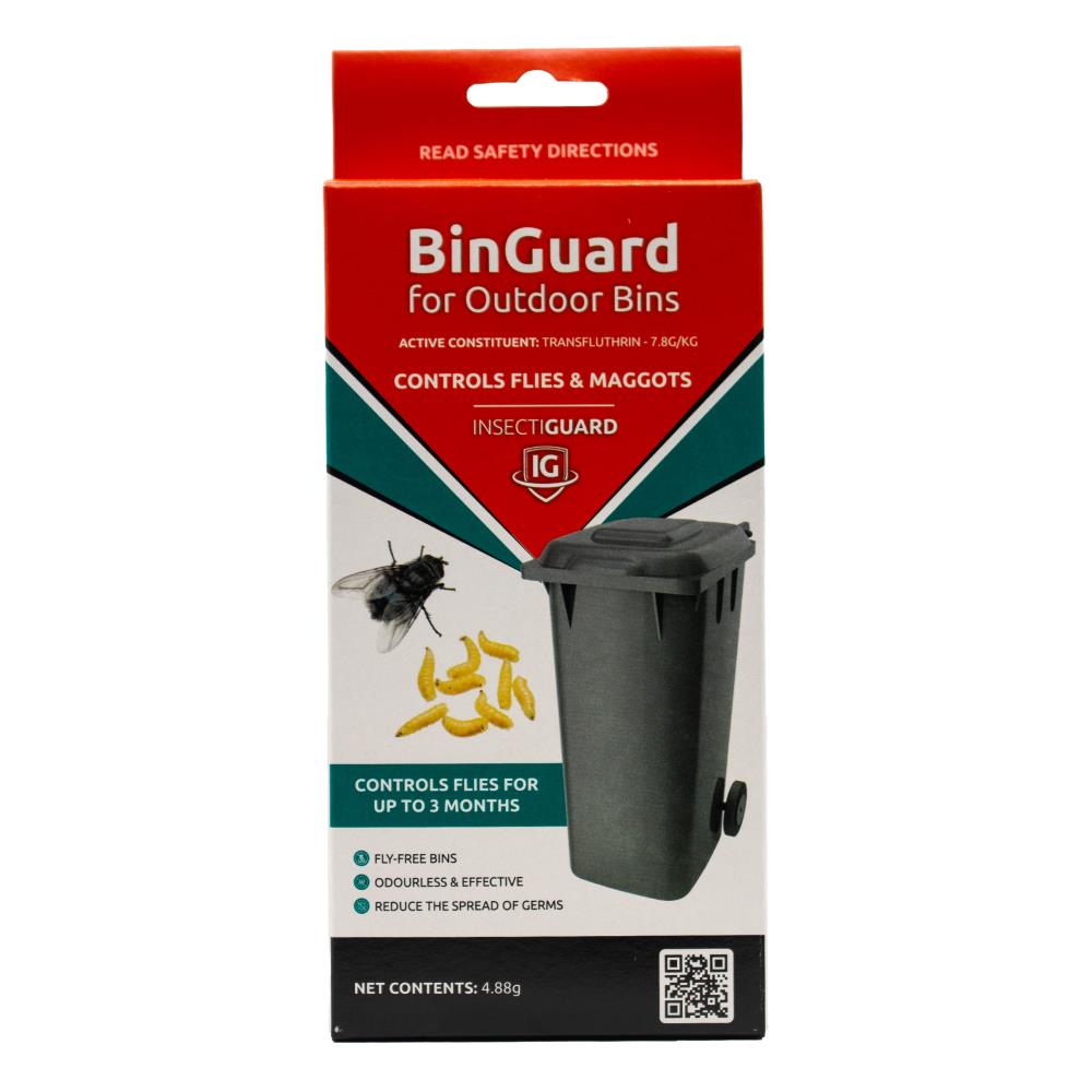 Bin Guard Pk1 For Outdoor Bins Controls Flies And Maggots Insect Guard (10x Pack)