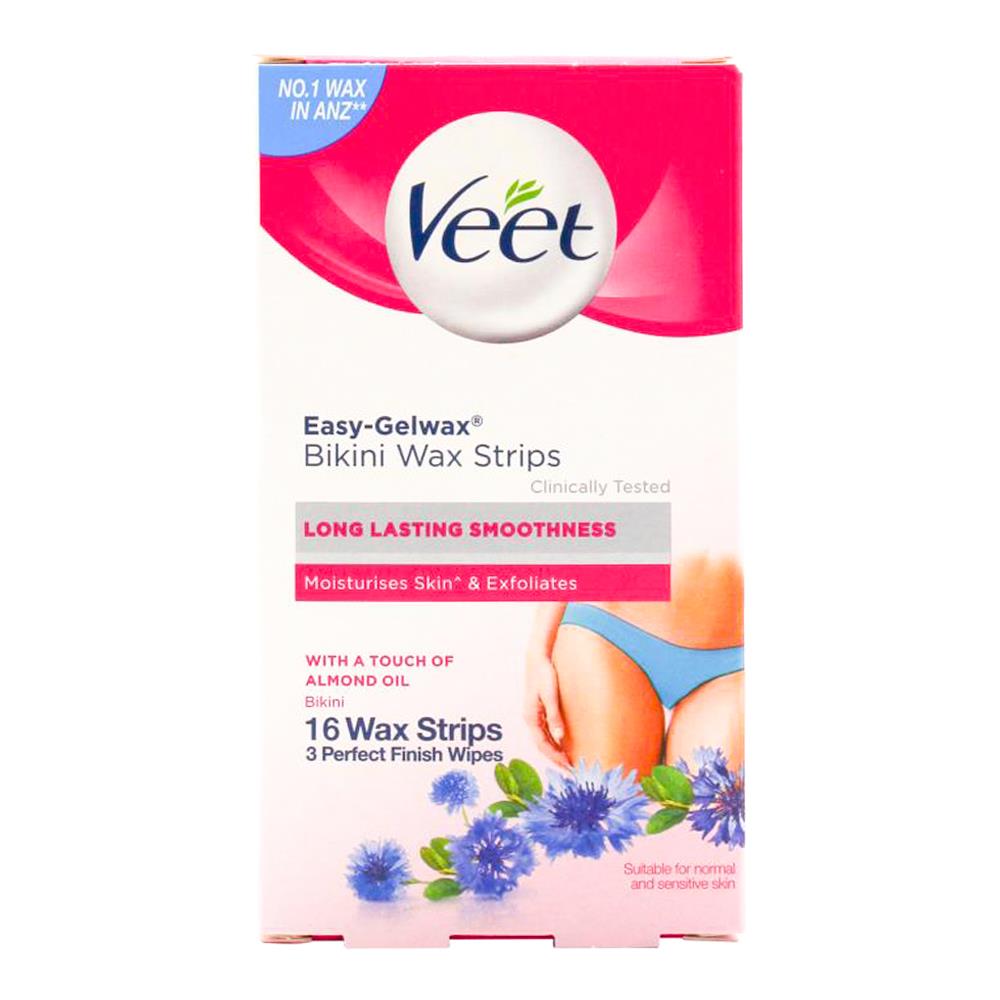 Veet Pk16 Bikini Wax Strips (12x Pack)
