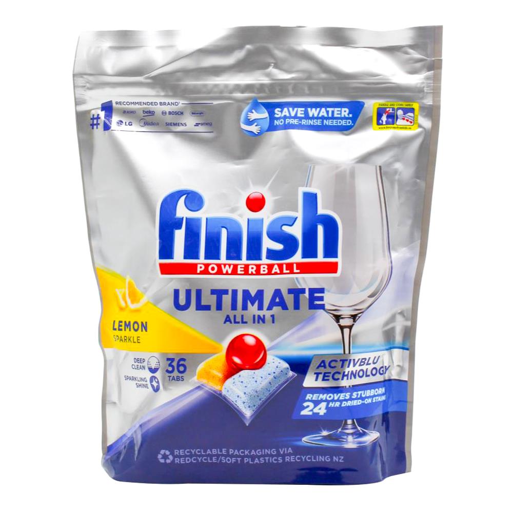 Finish Dishwasher Tablets Ultimate All In 1 6 x 36Pk (216 Tablets)