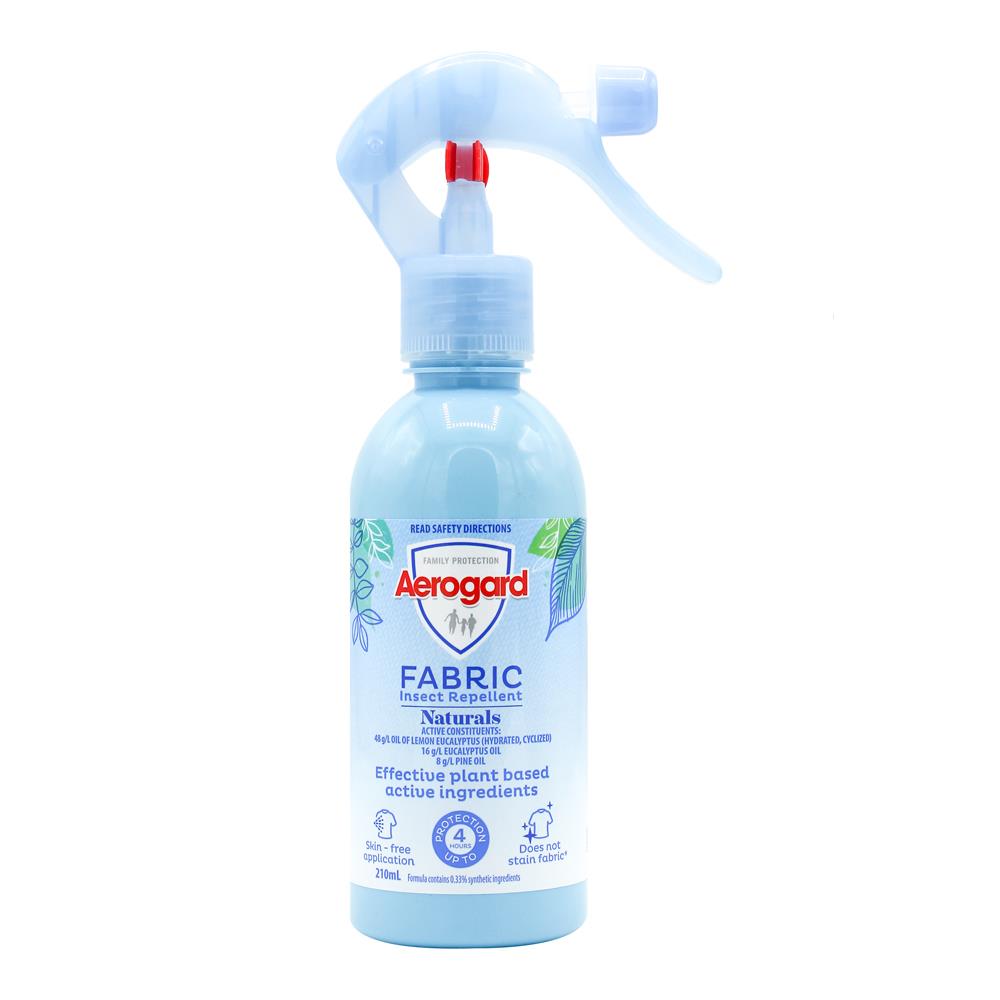Aerogard 210ml Fabric Insect Repellent Naturals (8x Pack)