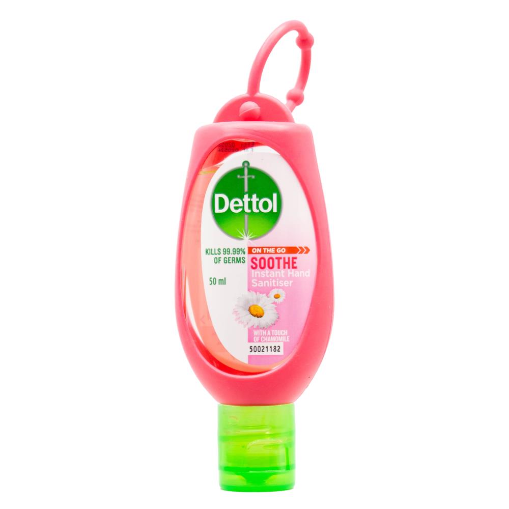 DETTOL INSTANT HAND SANITISER SOOTHE 50ml (12x Pack)