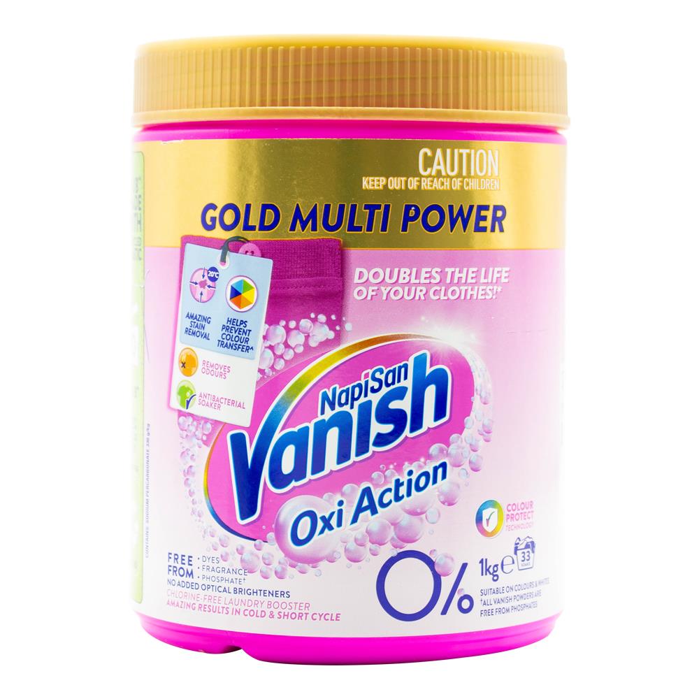 Vanish 1kg Napisan Gold Multi Power Oxi Action (6x Pack)