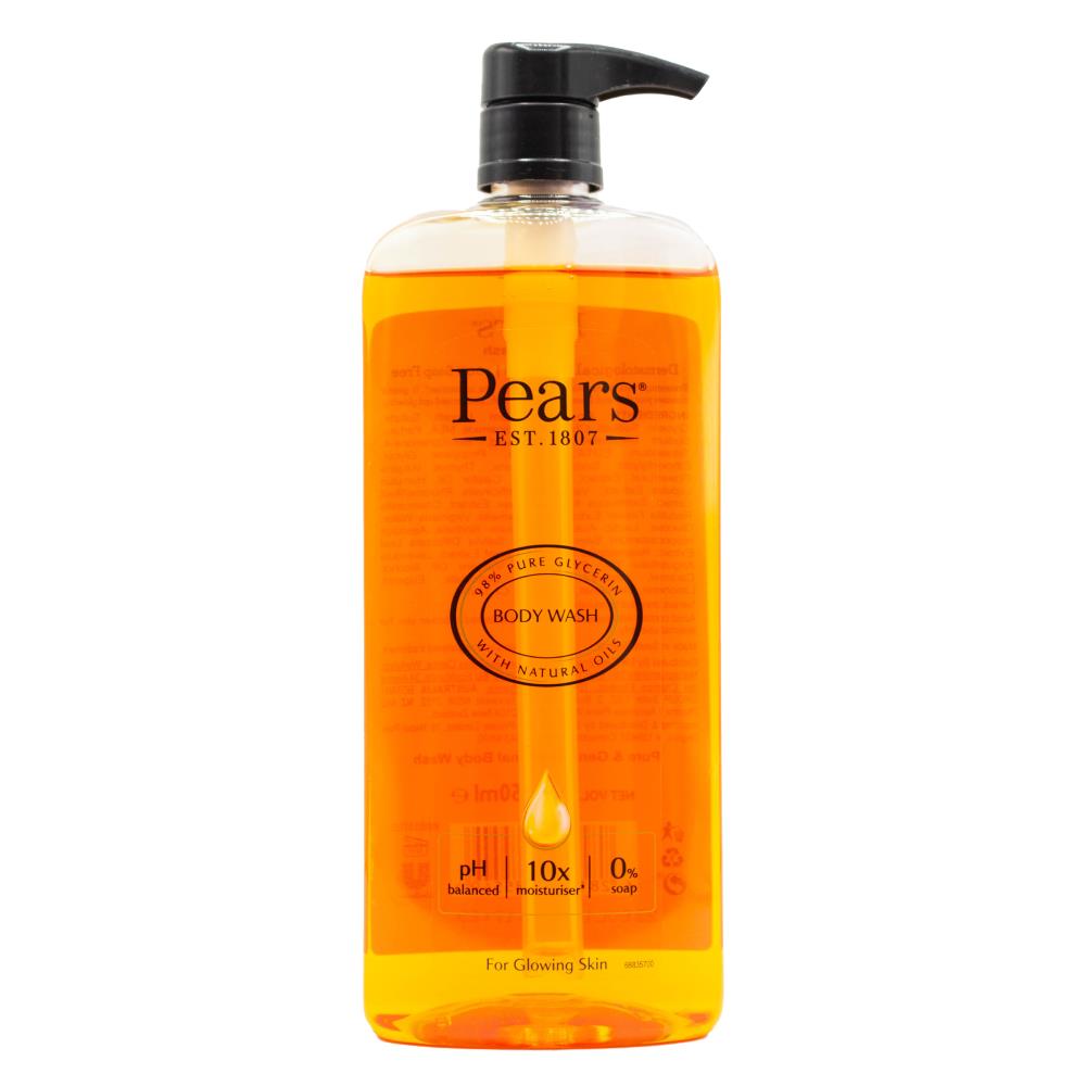 Pears Body Wash Pure & Gentle 750ml (6x Pack)