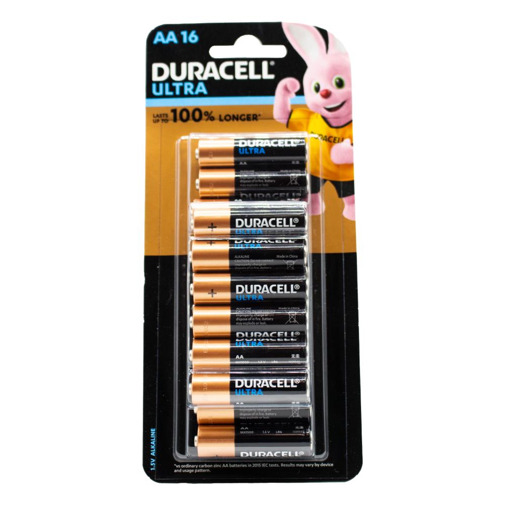 Duracell Batteries Ultra AA 6 x 16Pk (Value Pack 96)