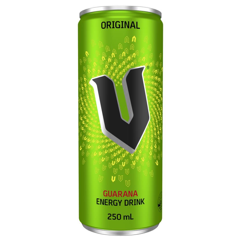 V Energy Drink 250ml Can (24x Pack)