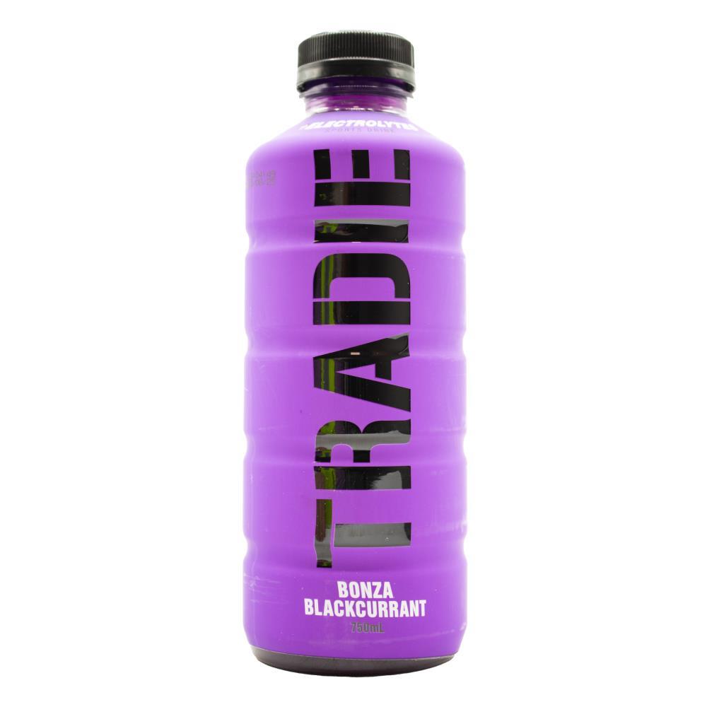 TRADIE SPORTS DRINK BONZA BLACKCURRANT 750ml (12x Pack)