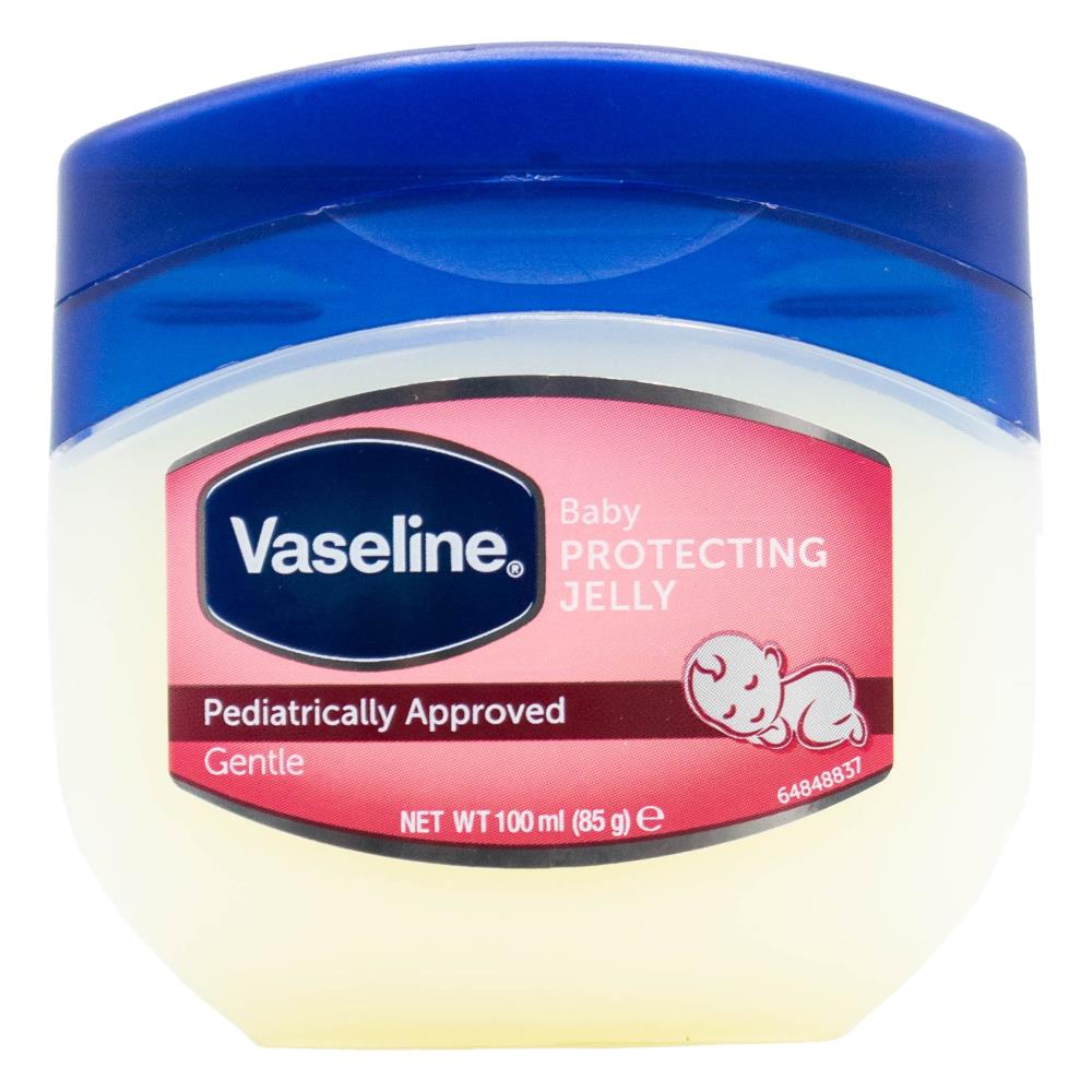 VASELINE 100mL PROTECTING JELLY BABY GENTLE (12x Pack)