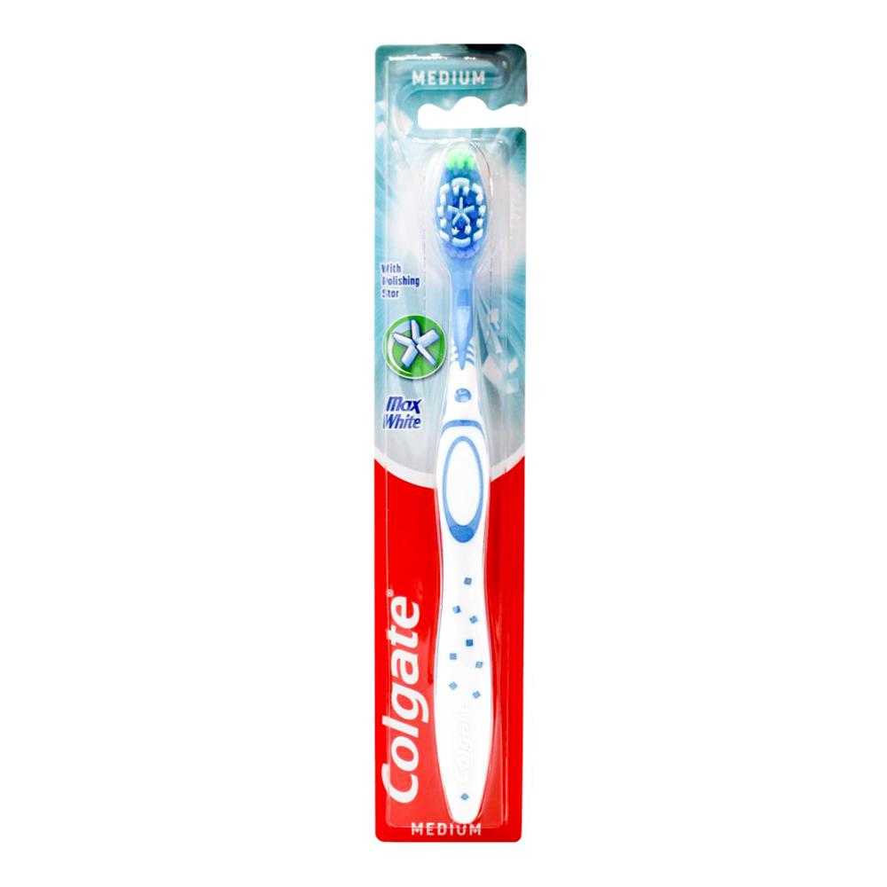 Colgate Toothbrush Max White Polishing Star Medium (8 Pack)