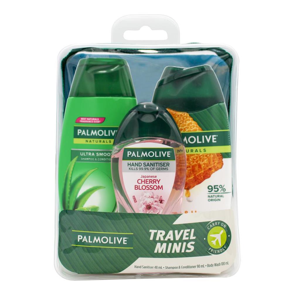 Palmolive Travel Minis Pack 4 x 3Pk (12 Pack)
