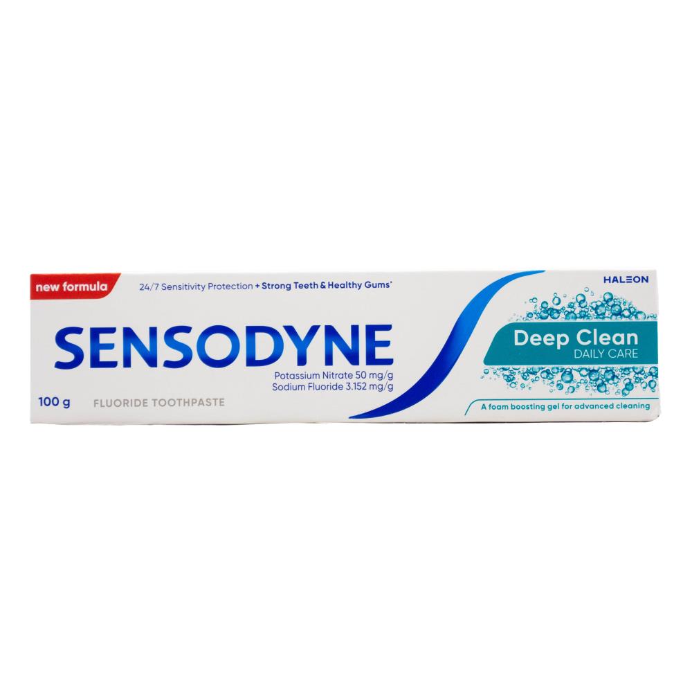 SENSODYNE 100g TOOTHPASTE DEEP CLEAN DAILY CARE (12 xPack)