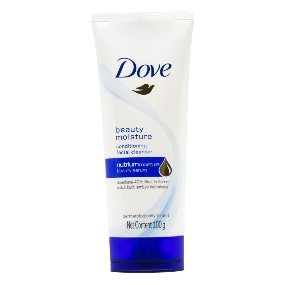 Dove 100g Facial Cleanser Conditioning Beauty Moisture (6x Pack)