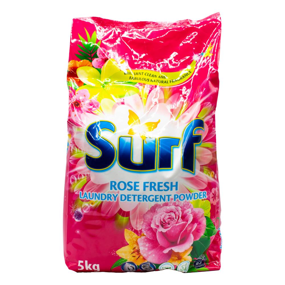 Surf 5kg Laundry Detergent Powder Rose Fresh (2x Pack)