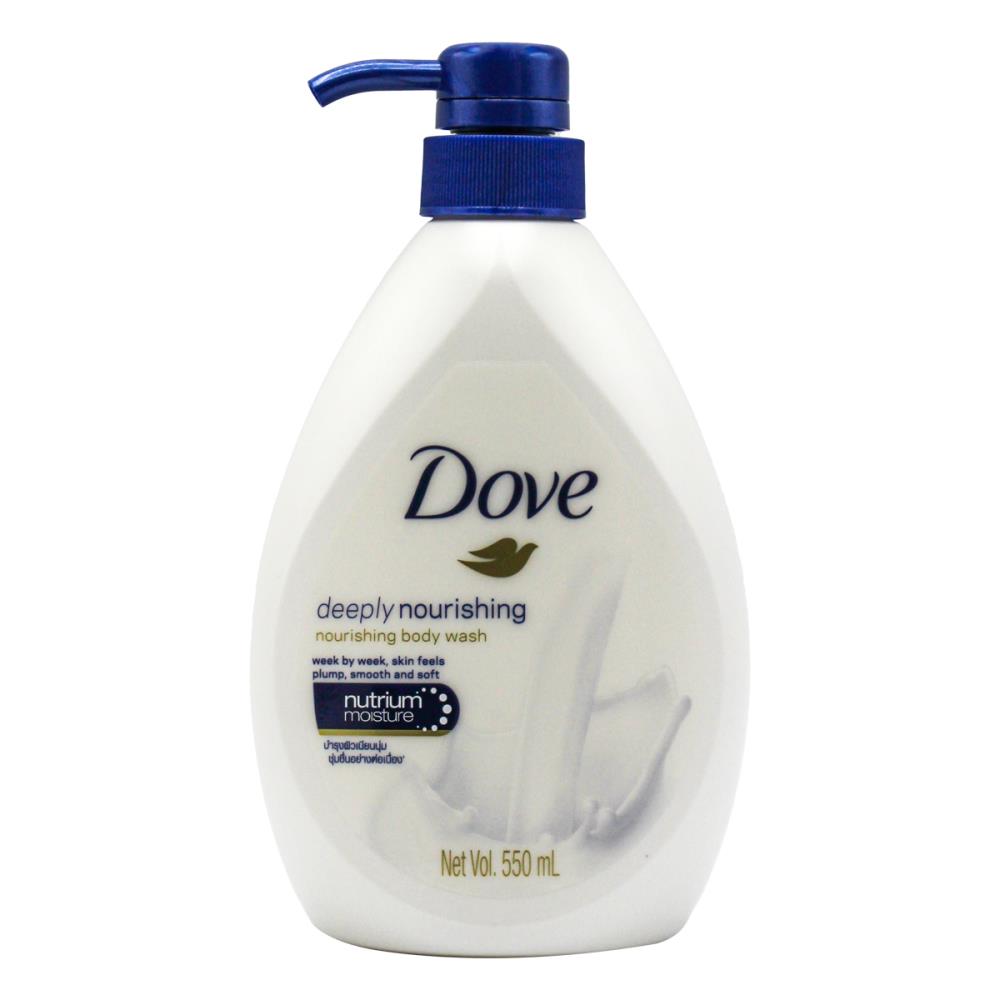 Dove Nourishing Body Wash Deeply Nourishing 550ml (12 Pack)