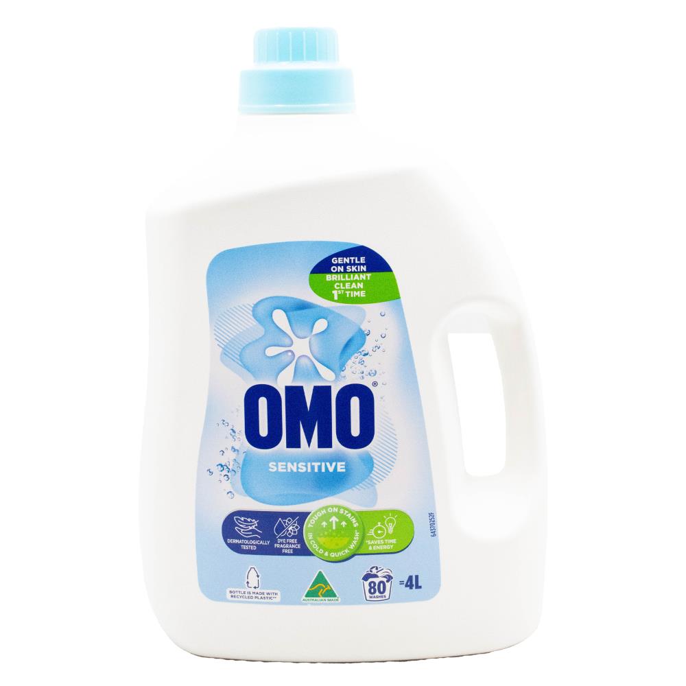 OMO 4l LAUNDRY LIQUID SENSITIVE (2x Pack)