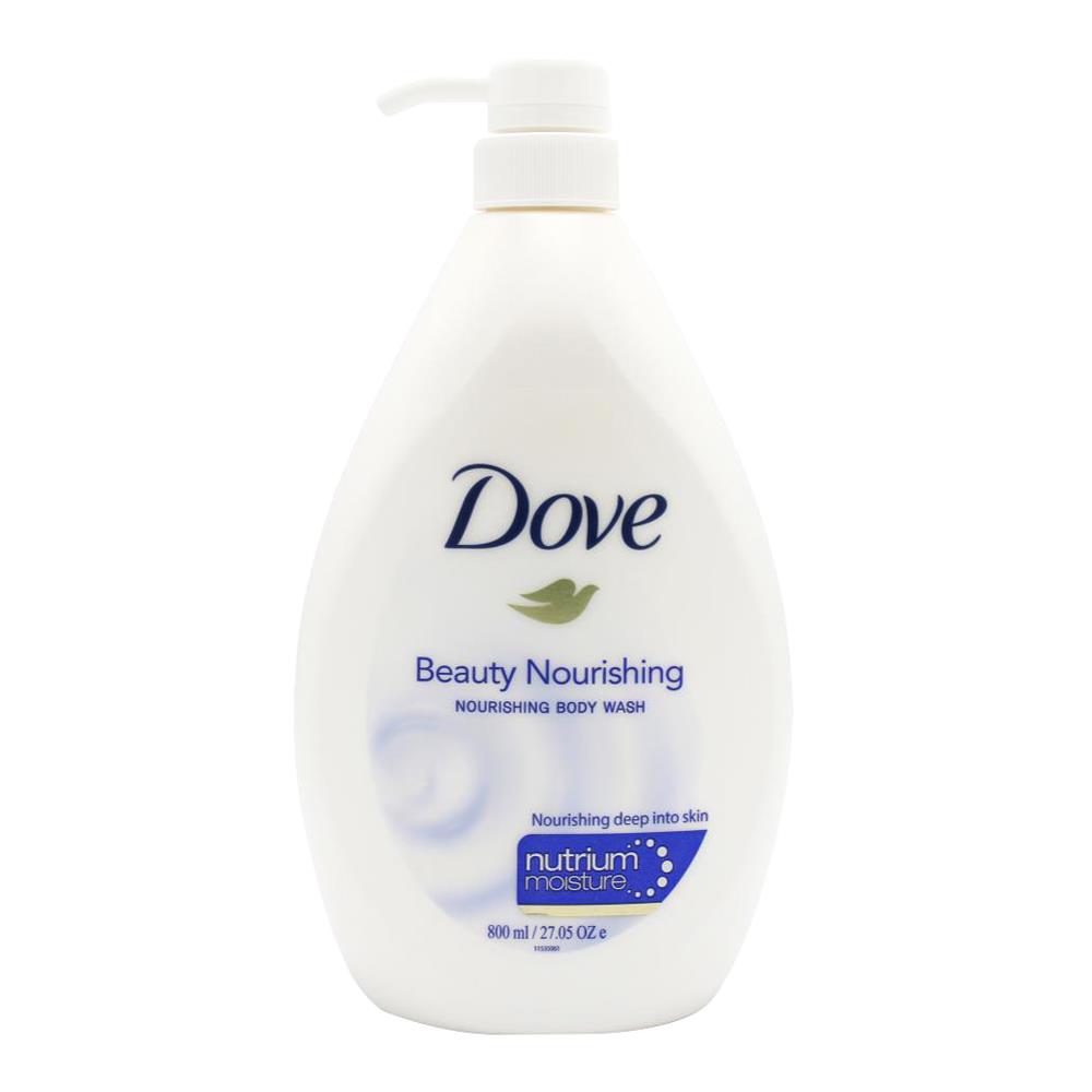 Dove Body Wash Beauty Nourishing 800ml (3x Pack)