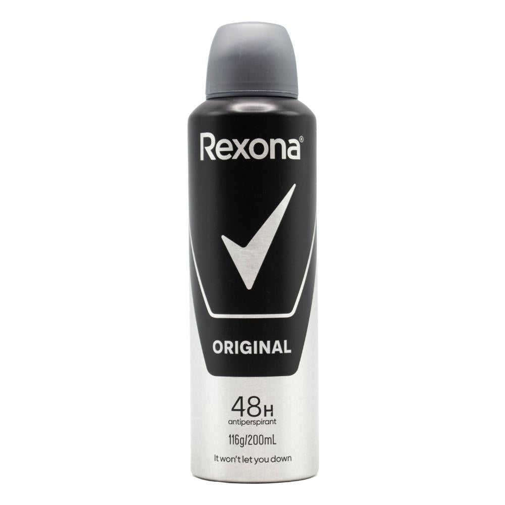 REXONA 116g / 200ml ANTIPERSPIRANT 48H ORIGINAL (6x Pack)