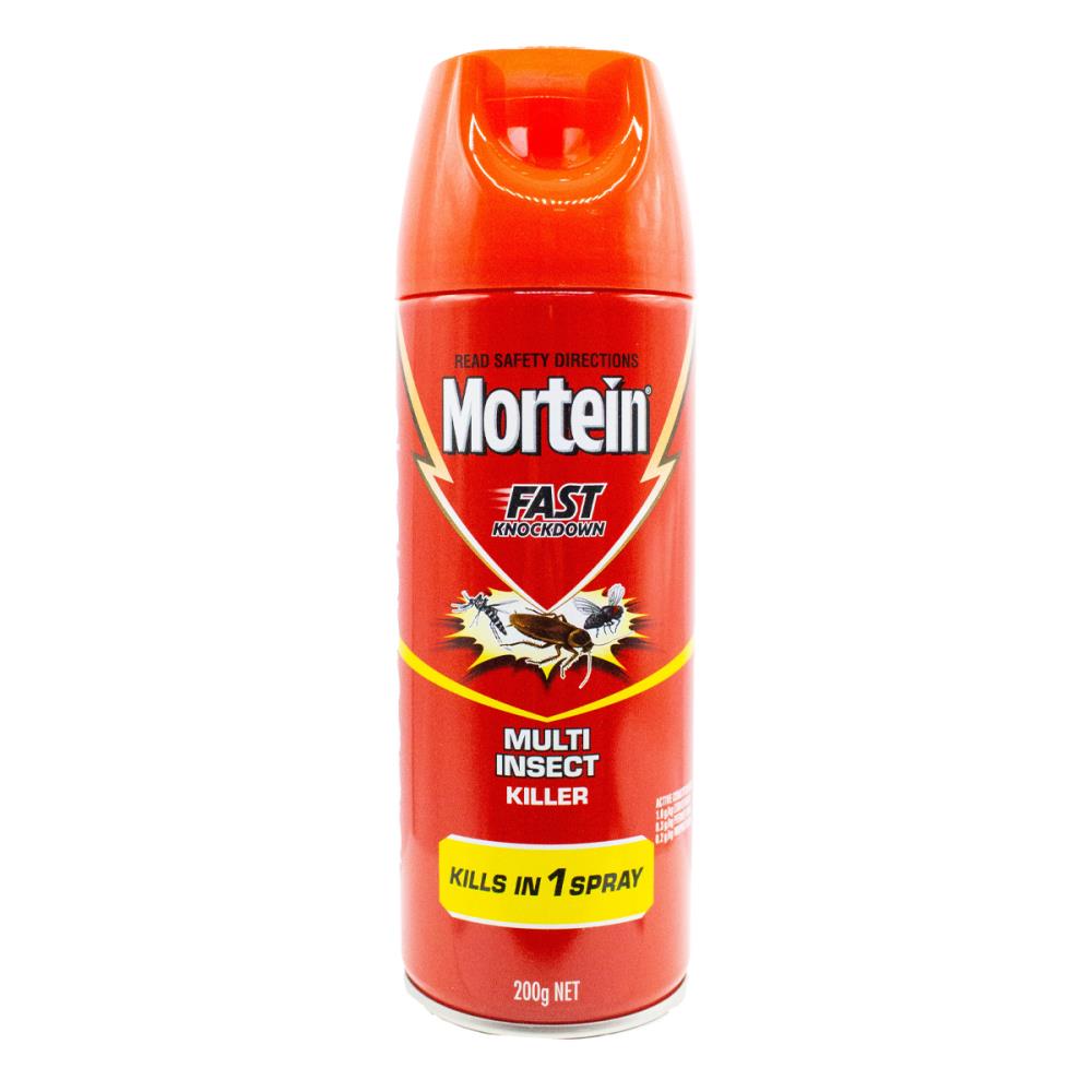 MORTEIN 200g INSECT KILLER FAST KNOCKDOWN MULTI (9x Pack)