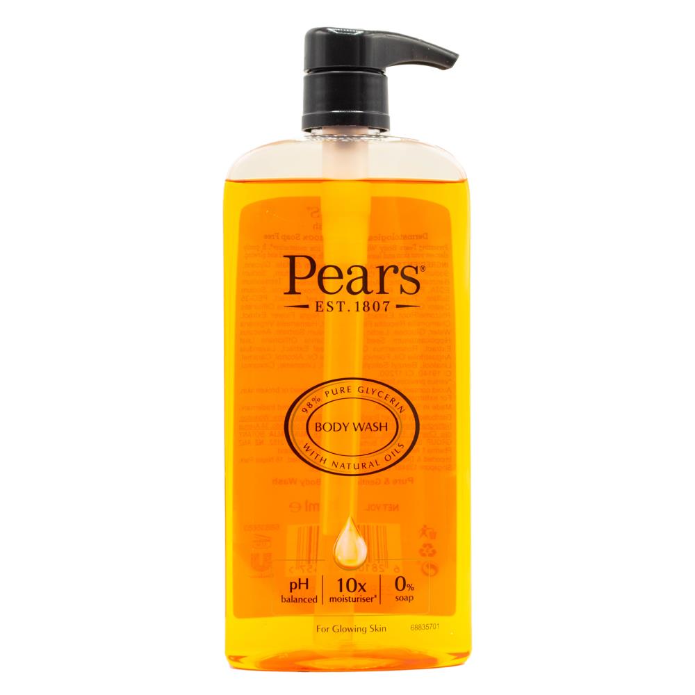 Pears Body Wash Pure & Gentle Original 500ml (6x Pack)