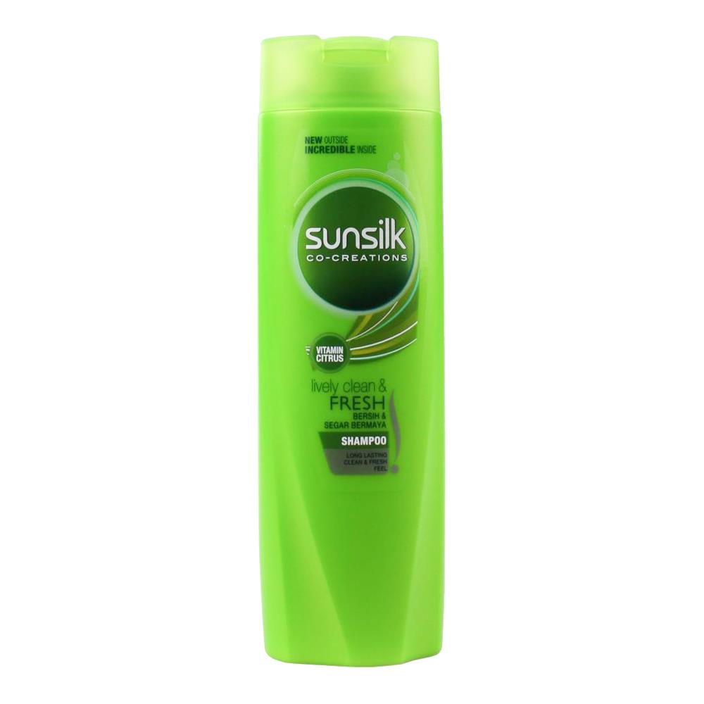 Sunsilk Shampoo Lively Clean And Fresh 160ml (6 Pack)