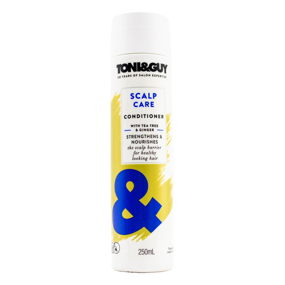 Toni & Guy 250ml Conditioner Scalp Care With Tea Tree And Ginger (4x Pack)