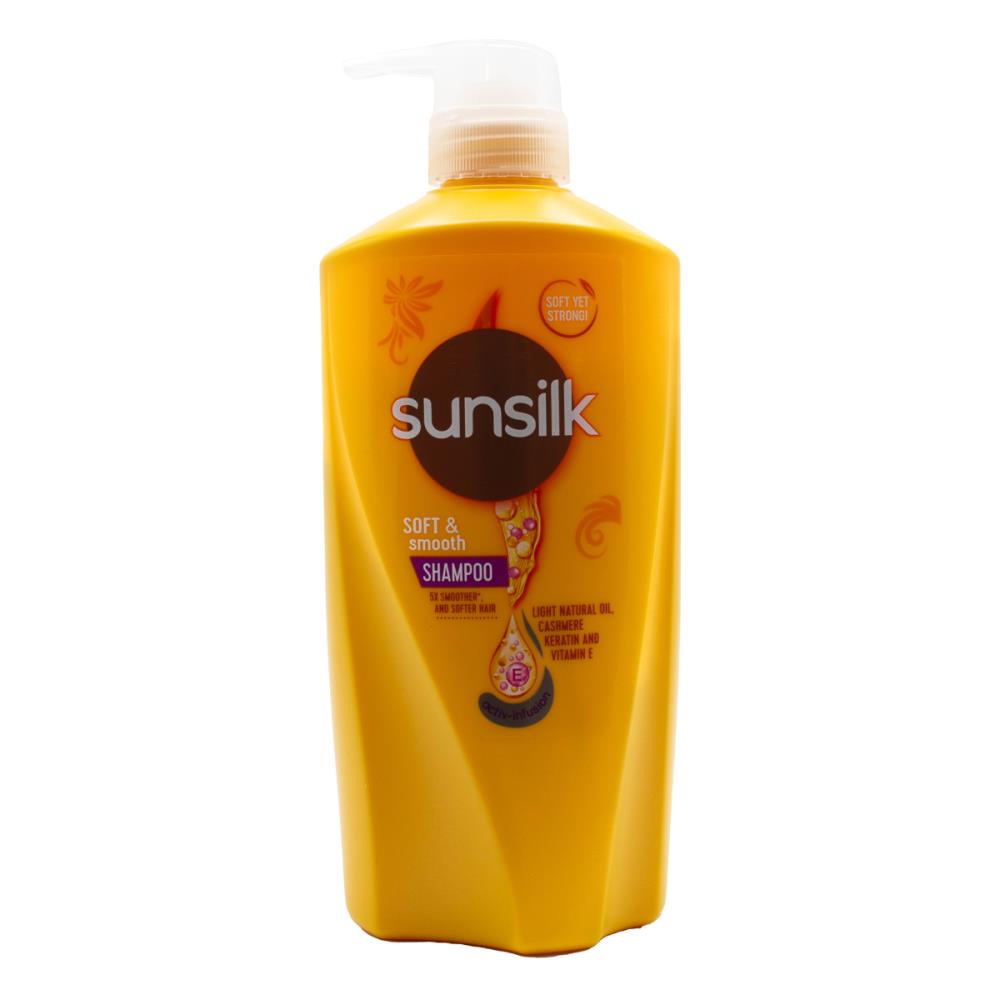 Sunsilk Shampoo Soft And Smooth Cashmere Keratin And Vitamin E 625ml (12 Pack)