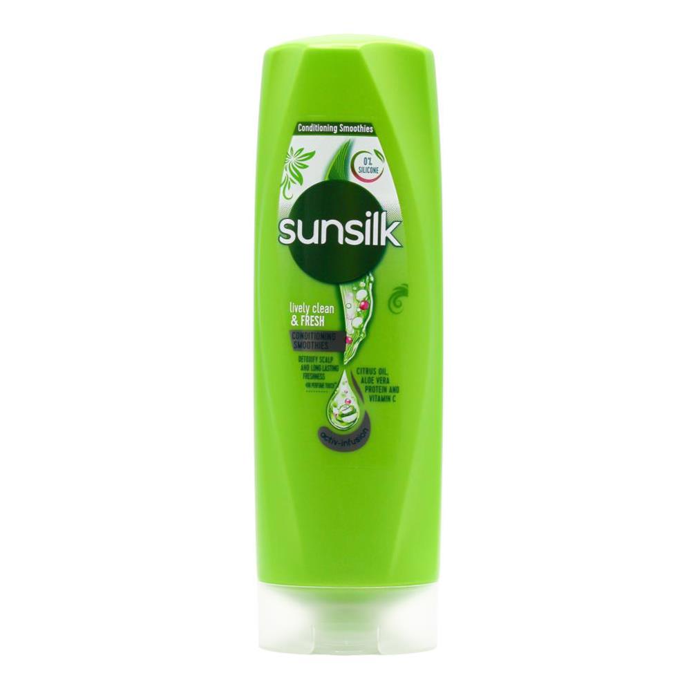 Sunsilk 300ml Conditioner Lively Clean And Fresh (3x Pack)